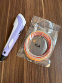 قلم طراحی سه بعدی 3D PEN-2 اورجینال | نمایشگر دار با تنظیم سرعت و فیلامنت PLA و ABS