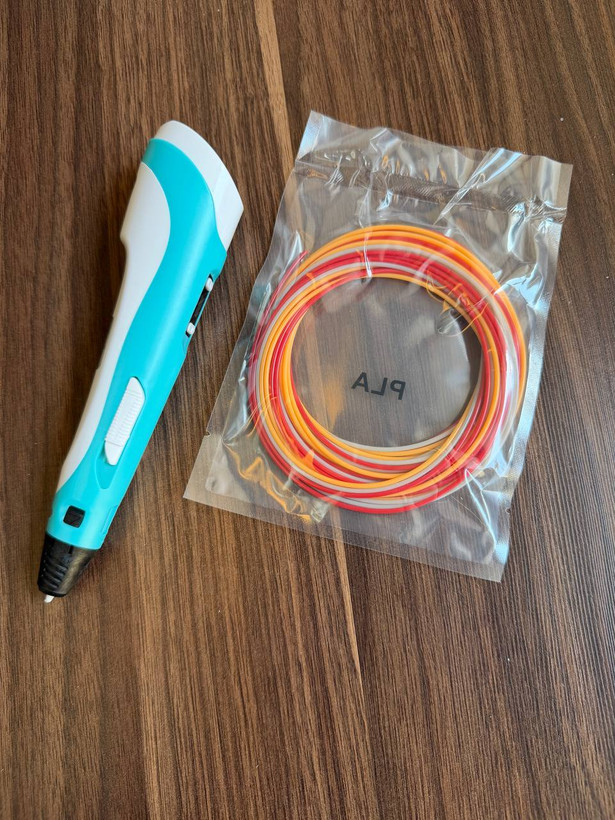 قلم طراحی سه بعدی 3D PEN-2 اورجینال | نمایشگر دار با تنظیم سرعت و فیلامنت PLA و ABS