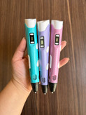 قلم طراحی سه بعدی 3D PEN-2 اورجینال | نمایشگر دار با تنظیم سرعت و فیلامنت PLA و ABS